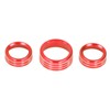 Air Conditioner Switch CD Button Knob Cover Trim Aluminium Alloy