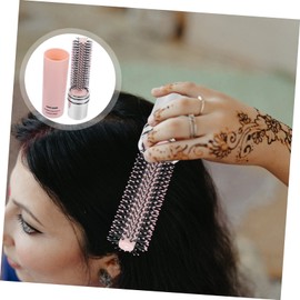 FOMIYES Retractable Hair Roller Comb Portable Styling Brush for Travel Gentle Brush for Smoother Healthier Hair for Daily Use Household Hairbrush