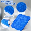 Gisafai 1 Pcs Concrete Stamps Mat Set Concrete Texturing Skin