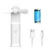 chemotex-Handheld Mini Fan, 2 IN 1 Hand Fan, USB Rechargeable