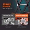 Scissor Jack Stand 1100 Lbs 3.7-13.8 In Center Hoist Crank