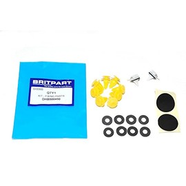 BRITPART Windshield A Pillar Trim Panel Repair Fixing Compatible with Land Rover LR3 / Discovery 3 & LR4 Part # DHB500400