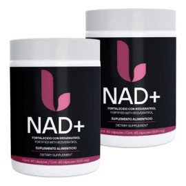 Nad+ Nicotinamida Adenina Dinucleótido + Resveratrol 2 Pack