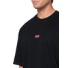 HUGO, Small Logo Block Cotton T-Shirt, Black Carbon, XXL
