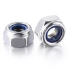 Wensilon(100pcs) M4 Self Clinching Nuts 304 Stainless Steel Self-Lock Nylon