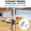 Dual Salt & Pepper Grinder - Manual Combo Mill Grinders