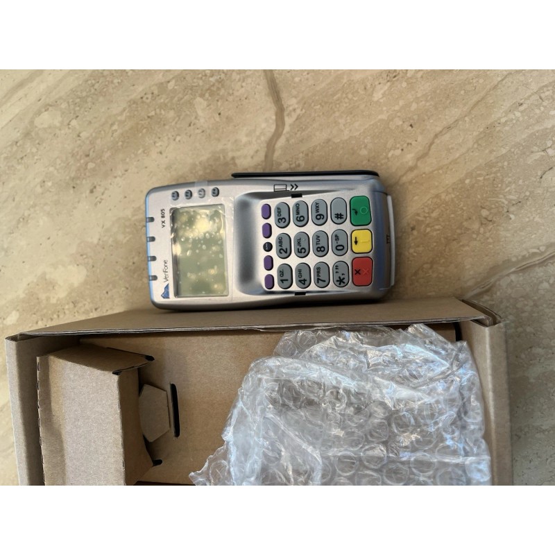 Verifone VX-805 Pin Pad Card Reader 160mb Keypad