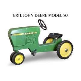 John Deere ERTL John Deere Model 50 Pedal Tractor Metal Sign: 9x12" & Free Shipping