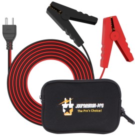 Journeyman Pro 12V DC Battery Generator Charging Cable V-Type 15A 12' FT, Fits Firman, Yamaha