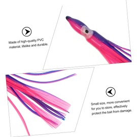 KOMBIUDA 30pcs Lifelike Octopus and Fishing Lures Vibrant Soft Baits Realistic Swimming Action for Freshwater and Fishing