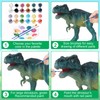 DONGQI Dinosaur Painting Set, Craft Set, Children's Dinosaur Gifts Toy