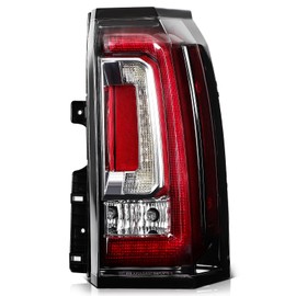 ECCPP Tail Lights for 2015 2016 2017 2018 2019 2020 for GMC Yukon Right Tail Light Assembly Black Housing Red Lens 84536243
