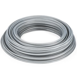 SWAWIS Trimmer Line 3.0 mm x 41 m Steel Wire Brush Cutter Thread Grass Trimmer Thread Steel Thread for Grass Trimmer Brush Cutter Line for Brush Cutter for Weed Grass Yard Garden