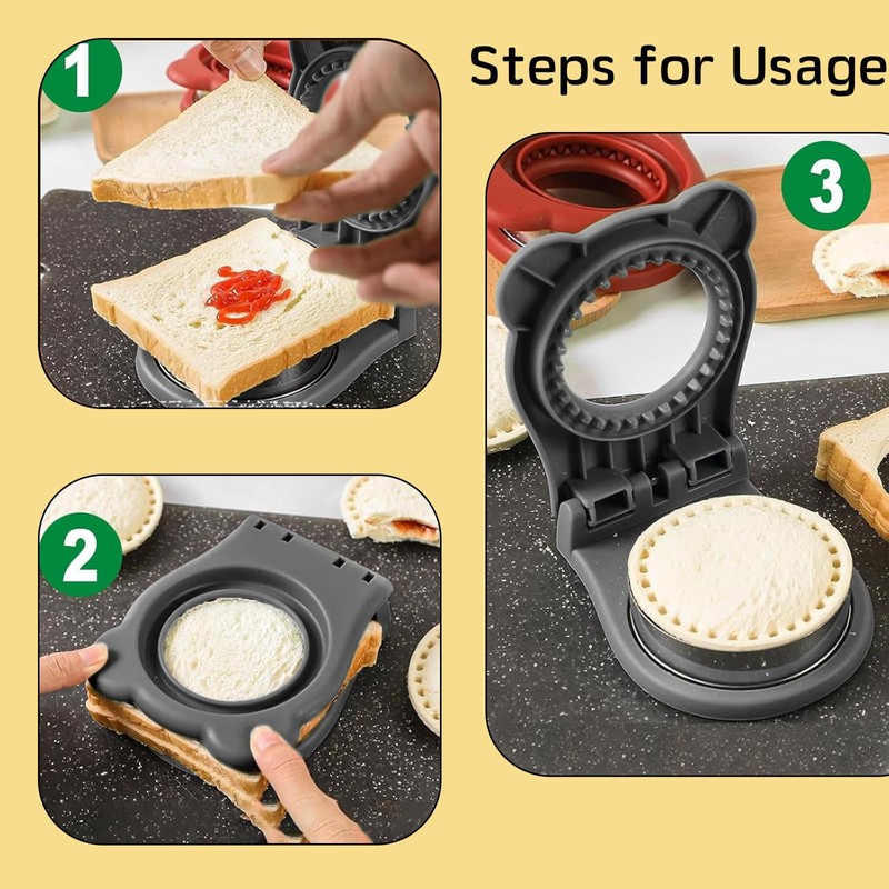 Sandwich Cutters, Sandwich Cutter Sealer, Bread Cookie Cutters, Cookie Cutters,