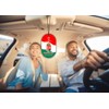 Glucksblatt Premium Car Fragrance Tree Hungary Flag