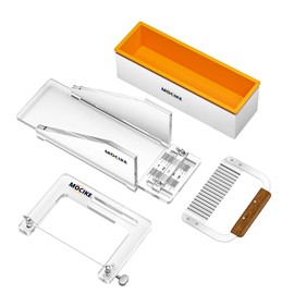 MOCIKE Premium Acrylic Soap molds Making Kit - Craft Exquisite DIY Soaps with Precision