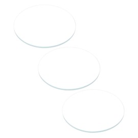 HARFINGTON 3pcs Watch Glass Crystal Lens, 42mm Dia. 1.1mm Edge Thickness Double Dome Round Clear Watch Glass Replacement Parts for Watchmaker Watch Glass Lens Replace