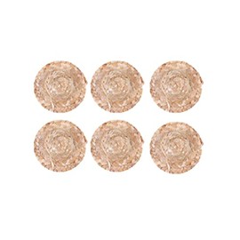 JOINPAYA 10pcs Handmade Mini Straw Hat: Woven Hat Hand Knitting Doll Hats Tiny Straw Hats Craft Decoration for Dolls Ornaments Dollhouse