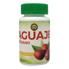 Aguaje Peruano 30 Caps 500 Mg Joy Natura Sabor Neutro