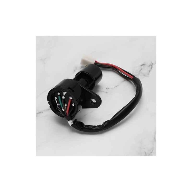 ECSiNG Set of 2 Motorcycle Ignition Switch with 6 Wires