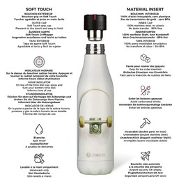 LES ARTISTES Bottle Up Skater White - 0.50