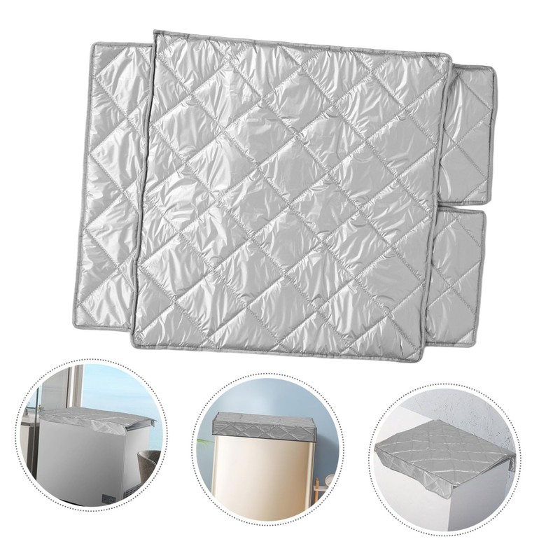 ULTECHNOVO Freezer Cover Insulated Refrigerator Protector with Oxford for Display