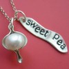 Sweet Pea Peapod Necklace