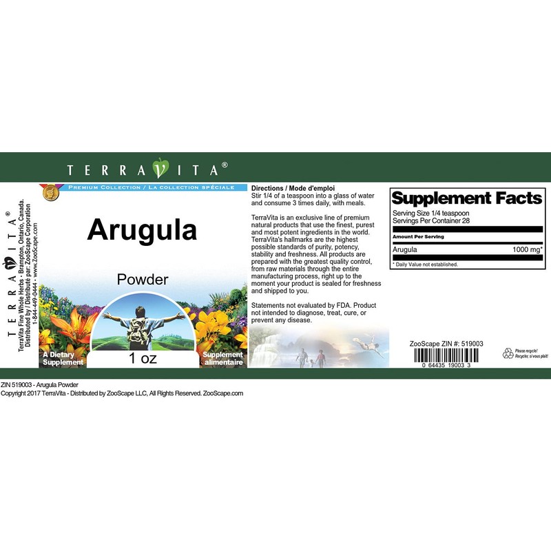 Arugula Powder (1 oz, ZIN: 519003) - 3 Pack