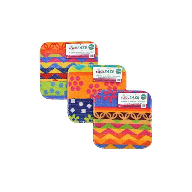 ScrubEAZE - Multipurpose Scrubber (3, XL Super Size)