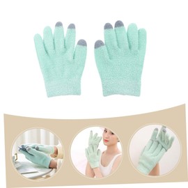 Mikinona Moisturizing Screen Gloves for Dry Cracked Hands Lightweight Hand for Home and Spa for Nighttime and Phone Use