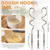 Dough Hooks and Blending Rod Replacement for Cuisinart Hand Mixers