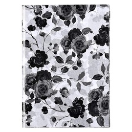 Hjvvr Wrapping Tissue Paper,100sheets 50x35cm Black Rose Flower Tissue Paper for Wrapping Gifts Birthday Valentines Day Anniversary