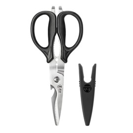 Cangshan 503343 9-inch Heavy-Duty Come-Apart Kitchen Shears with Guard