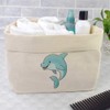 Large 'Dolphin' Canvas Organiser/Storage Bag (OR00011708)