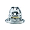 Stainless Steel Men's Protective Cage Smooth Anti-Escape Abstinence (Micro) A122