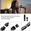 MEISO Microphone Stand Adapter, 4 Pieces Microphone Extension Tubes and