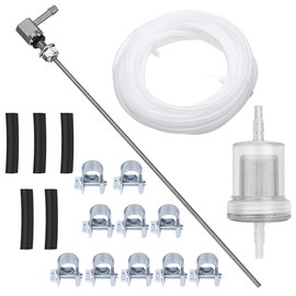 18-Piece Fuel Standpipe Set, Car Diesel Auxiliary Heater Hose, Replacement Fuel Pipe, Fuel Line, Line Filter, Hose Clamps Kit for Eberspacher/Webasto Heater