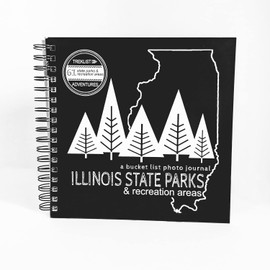 Illinois State Parks & Recreation Areas Bucket List Photo Journal 9x9