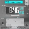 KOSUMOSU Digital LED Clock Alarm Clock for Bedroom 6.7 Inch