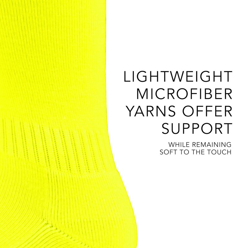 Augusta Sportswear Elite Multi-Sport Socks, Power Yellow, S