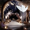 Wedding Butterfly Floor Lamp-Creative Butterfly Ceiling Lights Decoration, 23.6Inch Adjustable