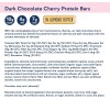 ZING BARS Dark Chocolate Cherry Almond Bar 1.76 oz (Pack