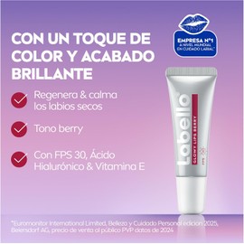 LABELLO Bálsamo Labial Glowy Lips Berry + FPS 30