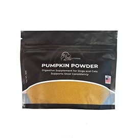 PetVitaminShop Pumpkin for Dogs & Cats, 100% Made in USA, Pumpkin Powder for Dogs, Digestive Support, Fiber, Healthy Stool, 5 oz