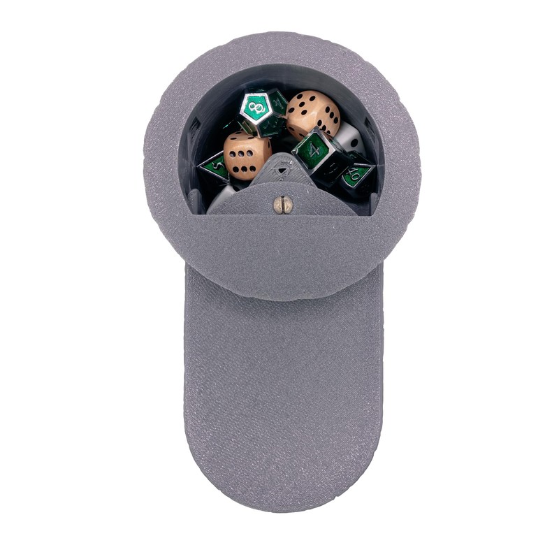 STAHLHAMMERS Dice Tower & Tray for Rolling and Randomizing Dice