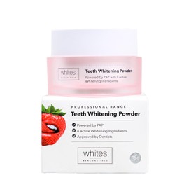 Whites Beaconsfield Professional Range Teeth Whitening Powder – Advanced Pap Technology with 8 Whitening Ingredients, Hydroxyapatite for Enamel Strengthening, Low Abrasive, Dentist-Designed Formula