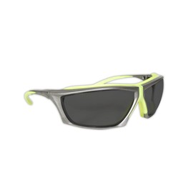 MAGID Safety Glasses (1 Pair) - Gray Lens, Tinted Safety Glasses With TPR Cushion And Adjustable Temple, Designed To Withstand Impact And Fog, Ansi Z87.1 Safety Glasses