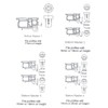 Mila Ideal Flag Upvc Door Hinge White Colour 100mm Heavy