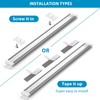 Litever Extra 12 Inches Cabinet LED Light Bar Strip. 1-Pack.