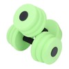 2pcs Floating Dumbbell EVA Thread Design Aquatic Exercise Dumbbell for